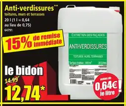 Norma Anti-verdissures offre