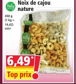 Norma Noix de cajou nature offre
