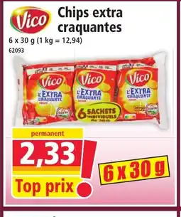 Norma VICO Chips extra craquantes offre