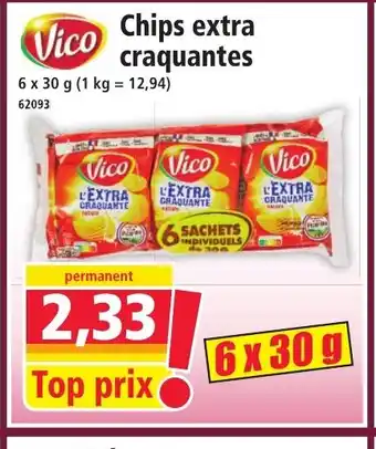 Norma VICO Chips extra craquantes offre