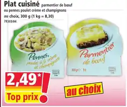 Norma Plat cuisiné parmentier de bœuf offre