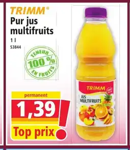 Norma TRIMM Pur jus multifruits offre