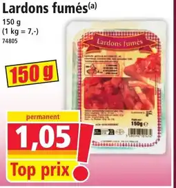 Norma Lardons fumés offre