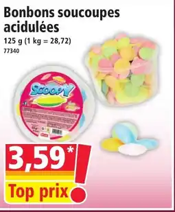 Norma Bonbons soucoupes acidulées offre