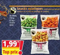 Norma Snacks asiatiques cacahuètes offre