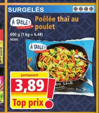 Norma Poêlée thaï au poulet offre