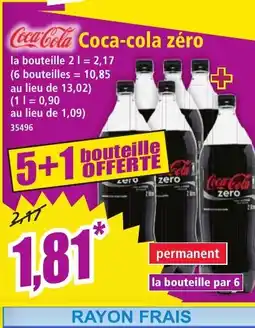 Norma COCA-COLA zéro offre