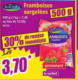 Norma Framboises surgelées offre