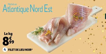 Filet de lieu noir