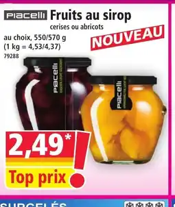 Norma Fruits au sirop offre