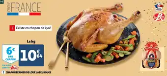 Auchan Supermarché Chapon fermier de loué label rouge offre