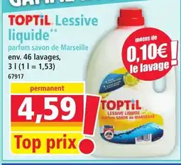 Norma TOPTIL Lessive liquide offre