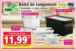 Norma TOPTEX Boîte de rangement offre