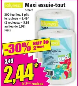 Norma LALYNEA Maxi essuie-tout offre