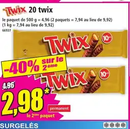 Norma TWIX offre