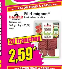 Norma BAHIER Filet mignon offre