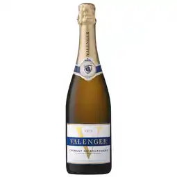 E.Leclerc Valenger - Crémant de Bourgogne AOP - Brut - 75CL offre