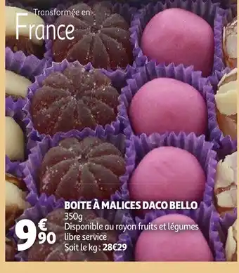 Boîte à malices Daco Bello