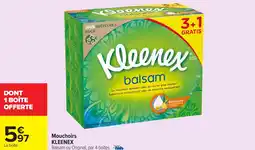 Carrefour Mouchoirs kleenex offre