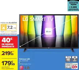 Carrefour Téléviseur LED offre