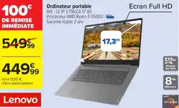 Carrefour Ordinateur portable offre