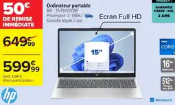 Carrefour Ordinateur portable offre