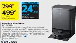 Carrefour Aspirateur robot laveur offre