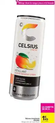 Carrefour Market Boisson énergisante CELSIUS offre