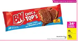 Carrefour Market Biscuits Choc & Top's BN offre