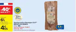 Carrefour Market Saucisse sèche d’Auvergne I.G.P offre