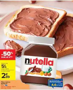 Carrefour Market Nutella offre