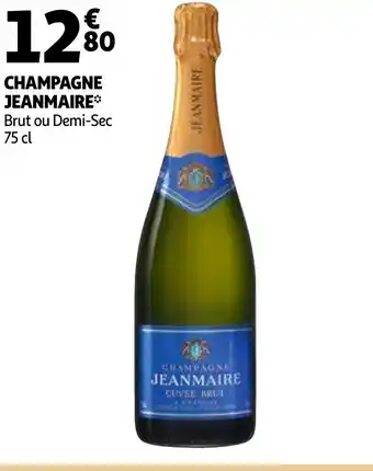 Auchan Supermarché Champagne Jeanmaire offre