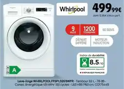 Darty Whirlpool - lave-linge ffspl9269wfr offre