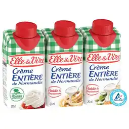 Carrefour Market ELLE & VIRE Crème Entière de Normandie offre