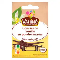 Carrefour VAHINÉ SUR TOUTE LA VANILLE offre