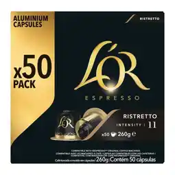 Carrefour L'OR ESPRESSO Capsules de café offre