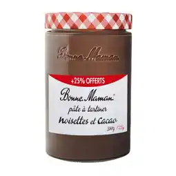 Carrefour BONNE MAMAN Pâte à tartiner offre