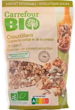Carrefour CARREFOUR BIO SUR TOUT LES MUESLIS offre
