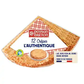 Carrefour PAYSAN BRETON Crêpes l'Authentique offre