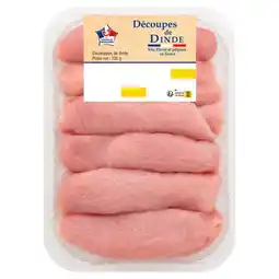 Carrefour SANS MEDAILLE Escalope de dinde offre