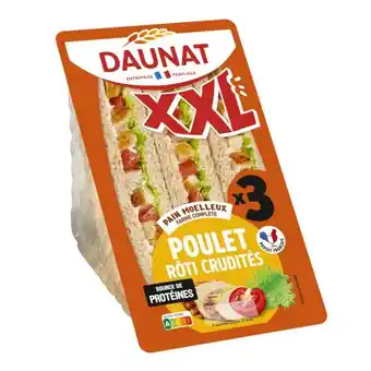 Carrefour DAUNAT Sandwich XXL offre
