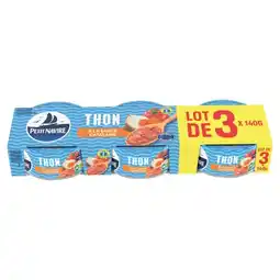 Carrefour PETIT NAVIRE Thon en miettes offre