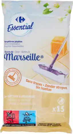Carrefour CARREFOUR ESSENTIAL SUR TOUS LES NETTOYANTS MULTI-USAGE offre