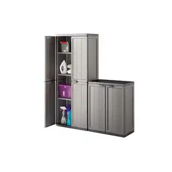 Carrefour KETER Lot de 2 armoires Jolly offre