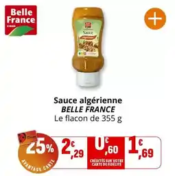 Coccinelle Supermarché Belle france - sauce algérienne offre
