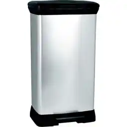 Carrefour CURVER Poubelle à pédale 50 L offre