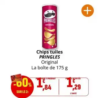 Coccinelle Supermarché Pringles - chips tuiles offre