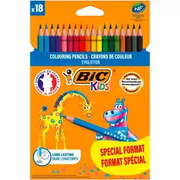Carrefour BIC Crayons de couleur offre