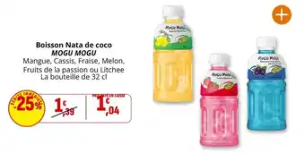 Coccinelle Supermarché Mogu mogu - boisson nata de coco offre