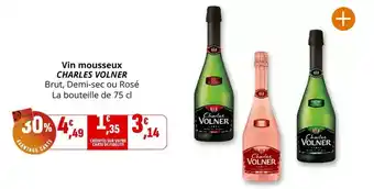 Coccinelle Supermarché Charles volner - vin mousseux offre